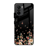 Floating Floral Print Mi 11X Pro Glass Back Cover Online