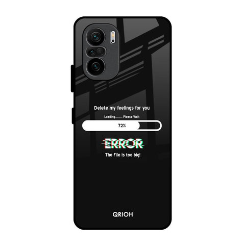 Error Mi 11X Pro Glass Back Cover Online