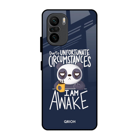 Struggling Panda Mi 11X Pro Glass Back Cover Online