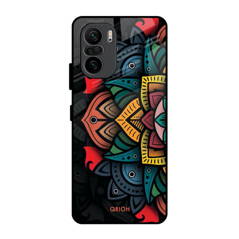 Retro Gorgeous Flower Mi 11X Pro Glass Back Cover Online