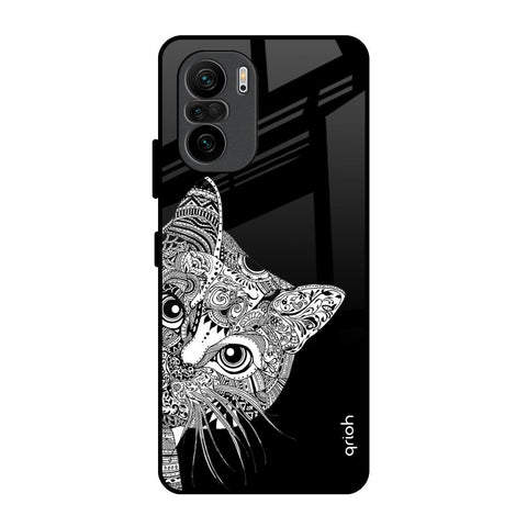 Kitten Mandala Mi 11X Pro Glass Back Cover Online