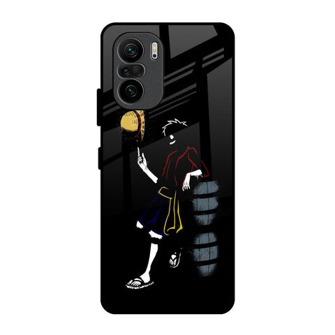 Luffy Line Art Mi 11X Pro Glass Back Cover Online