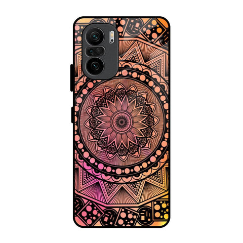 Floral Mandala Mi 11X Pro Glass Back Cover Online