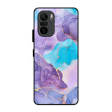 Alcohol ink Marble Mi 11X Pro Glass Back Cover Online