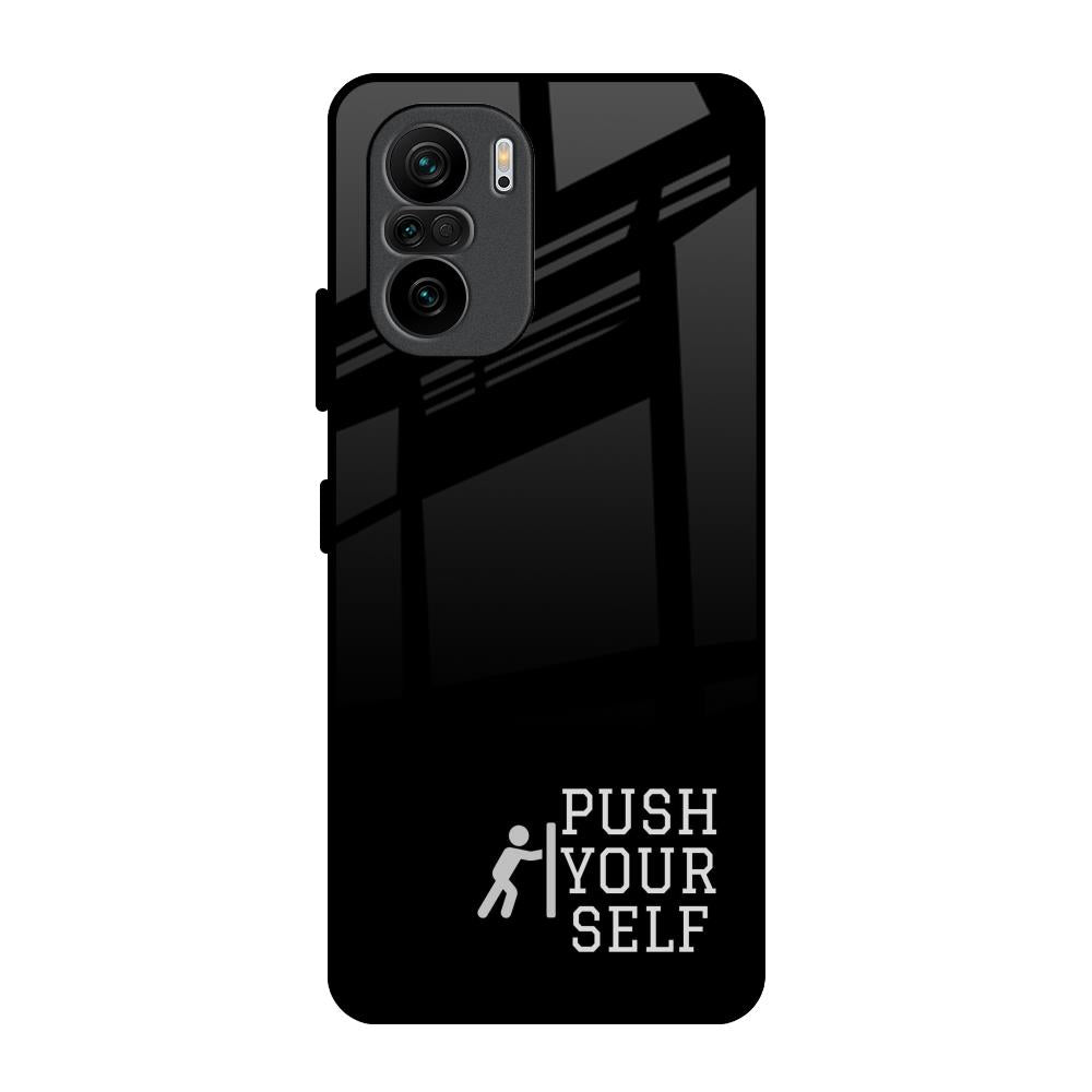 Push Your Self Mi 11X Pro Glass Back Cover Online