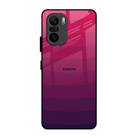 Wavy Pink Pattern Mi 11X Pro Glass Back Cover Online