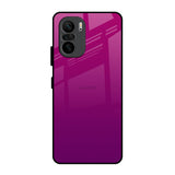 Magenta Gradient Mi 11X Pro Glass Back Cover Online