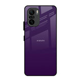 Dark Purple Mi 11X Pro Glass Back Cover Online