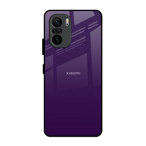 Dark Purple Mi 11X Pro Glass Back Cover Online