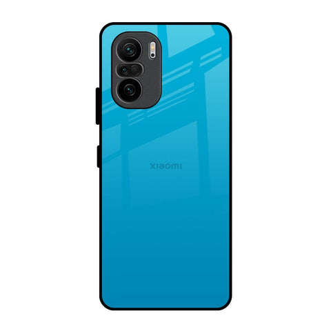 Blue Aqua Mi 11X Pro Glass Back Cover Online