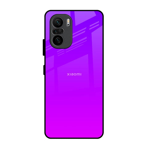 Purple Pink Mi 11X Pro Glass Back Cover Online