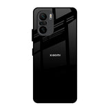 Jet Black Mi 11X Pro Glass Back Cover Online