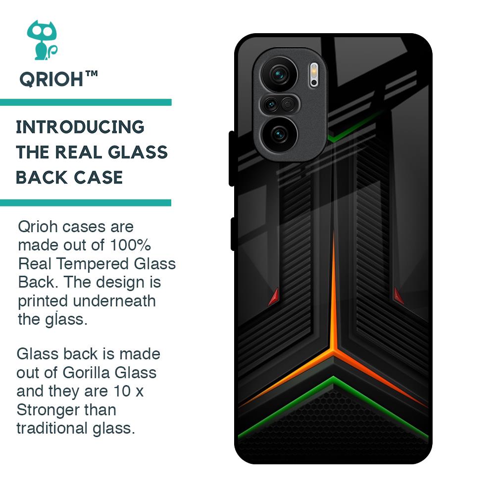 Modern Ultra Chevron Glass Case for Mi 11X Pro