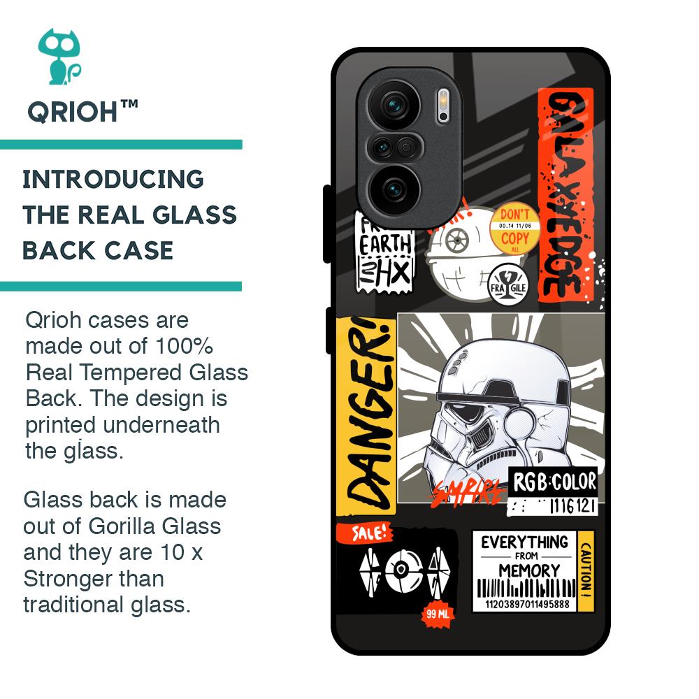Galaxy Edge Glass Case for Mi 11X Pro