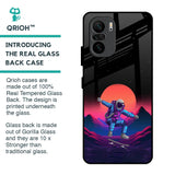 Retro Astronaut Glass Case for Mi 11X Pro