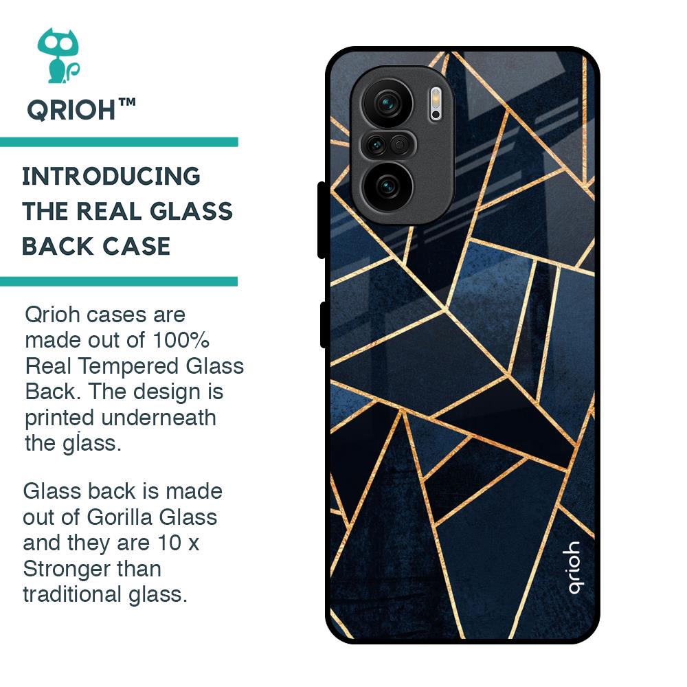 Abstract Tiles Glass Case for Mi 11X Pro