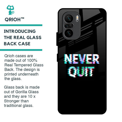 Never Quit Glass Case For Mi 11X Pro