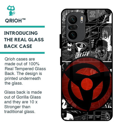 Sharingan Glass Case for Mi 11X Pro