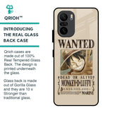 Luffy Wanted Glass Case for Mi 11X Pro