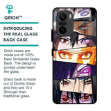 Anime Eyes Glass Case for Mi 11X Pro