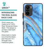 Vibrant Blue Marble Glass Case for Mi 11X Pro