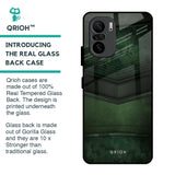 Green Leather Glass Case for Mi 11X Pro