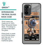 Space Ticket Glass Case for Mi 11X Pro