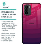 Wavy Pink Pattern Glass Case for Mi 11X Pro