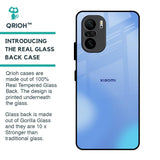 Vibrant Blue Texture Glass Case for Mi 11X Pro