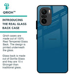 Cobalt Blue Glass Case for Mi 11X Pro