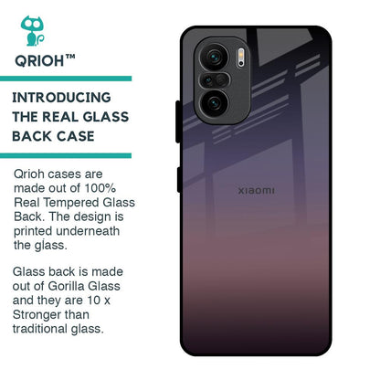 Grey Ombre Glass Case for Mi 11X Pro
