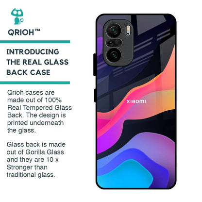 Colorful Fluid Glass Case for Mi 11X Pro