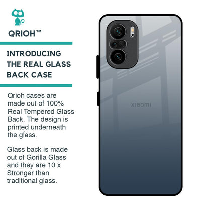 Smokey Grey Color Glass Case For Mi 11X Pro