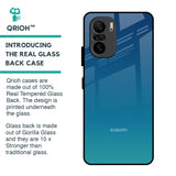 Celestial Blue Glass Case For Mi 11X Pro