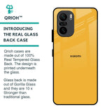 Fluorescent Yellow Glass case for Mi 11X Pro