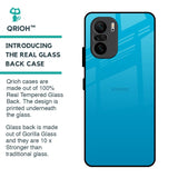 Blue Aqua Glass Case for Mi 11X Pro