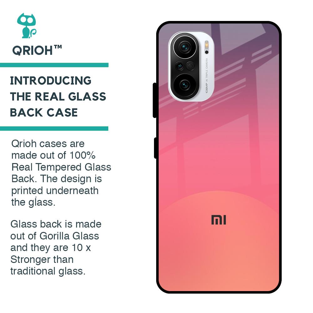 Sunset Orange Glass Case for Mi 11X Pro