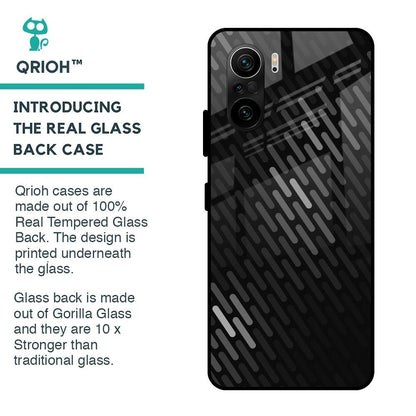 Dark Abstract Pattern Glass Case For Mi 11X Pro