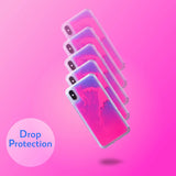 Pink Neon Sand Glow Case