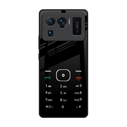 Classic Keypad Pattern Mi 11 Ultra Glass Back Cover Online
