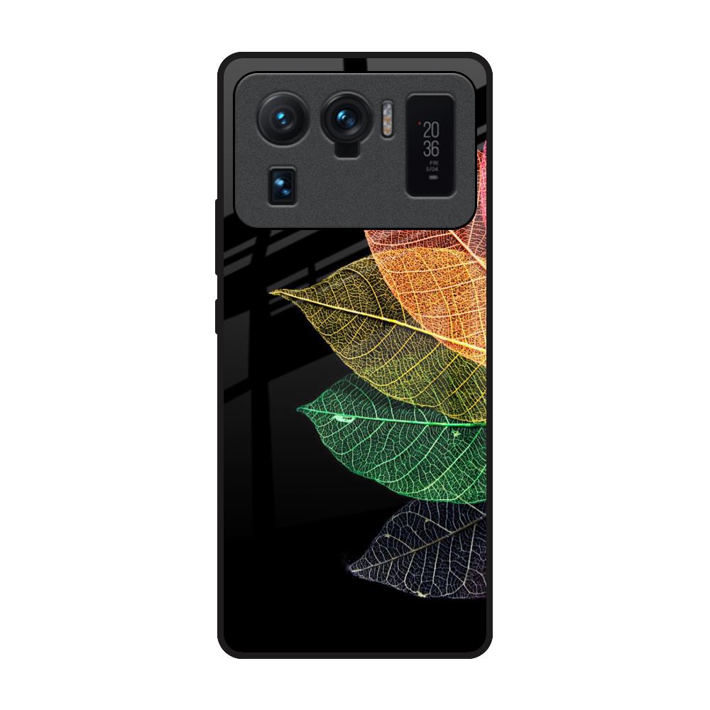 Colorful Leaves Mi 11 Ultra Glass Back Cover Online