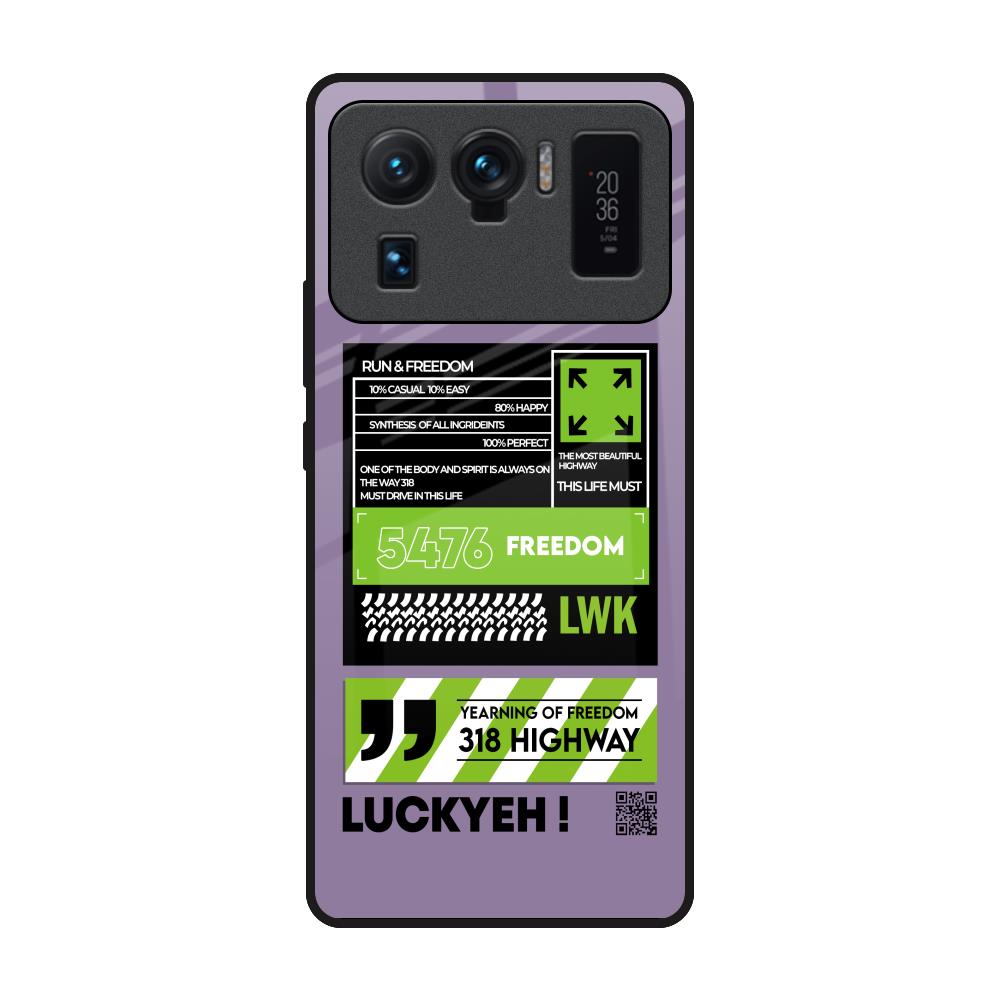 Run & Freedom Mi 11 Ultra Glass Back Cover Online