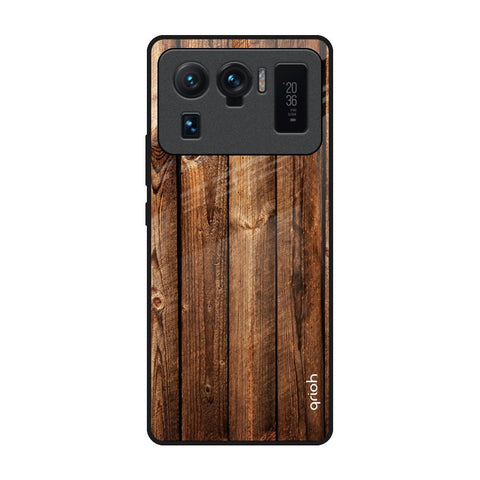 Timber Printed Mi 11 Ultra Glass Back Cover Online