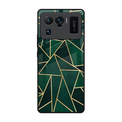 Abstract Green Mi 11 Ultra Glass Back Cover Online