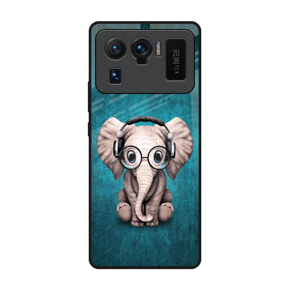 Adorable Baby Elephant Mi 11 Ultra Glass Back Cover Online