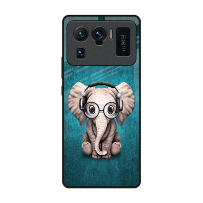 Adorable Baby Elephant Mi 11 Ultra Glass Back Cover Online