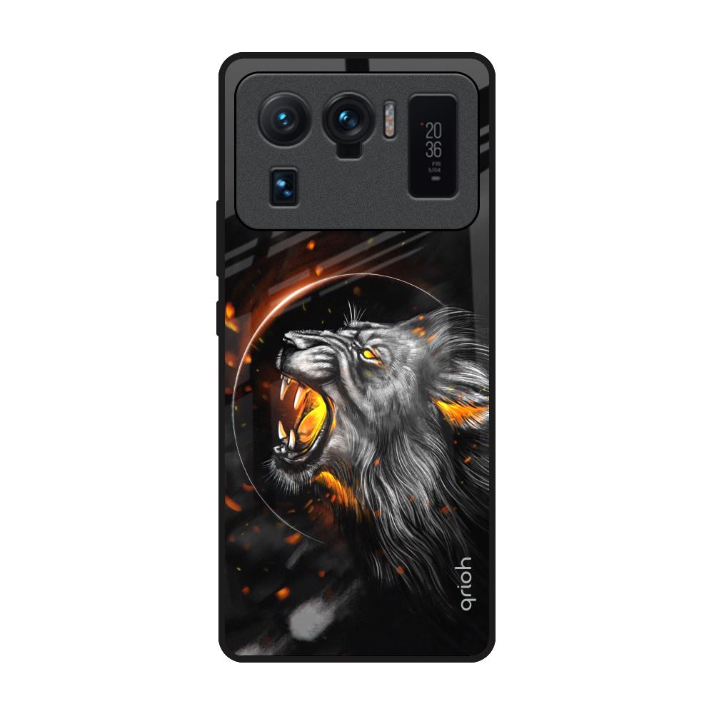 Aggressive Lion Mi 11 Ultra Glass Back Cover Online