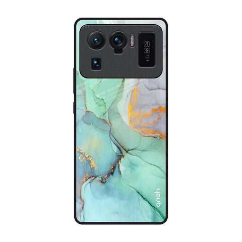 Green Marble Mi 11 Ultra Glass Back Cover Online