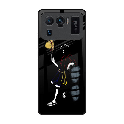 Luffy Line Art Mi 11 Ultra Glass Back Cover Online
