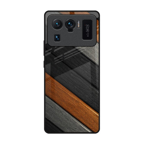 Tri Color Wood Mi 11 Ultra Glass Back Cover Online